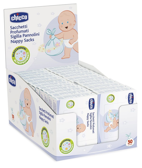 CHICCO SACCHETTI PROFUMATI PANNOLINI - farmasorriso.com