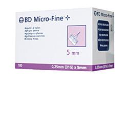 AGO PER PENNA DA INSULINA BD MICROFINE 31 GAUGE 5 MM 100 PEZZI - farmasorriso.com