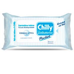 CHILLY SALVIETTE INTIMO BIO ANTI BATTERICHE 12 SALVIETTE - farmasorriso.com