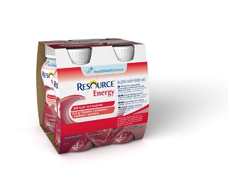 RESOURCE ENERGY FRAGOLA/LAMPONE 4 BOTTIGLIE 200 ML - farmasorriso.com