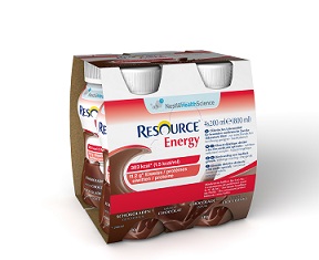 RESOURCE ENERGY CIOCCOLATO 4 BOTTIGLIE 200 ML - farmasorriso.com