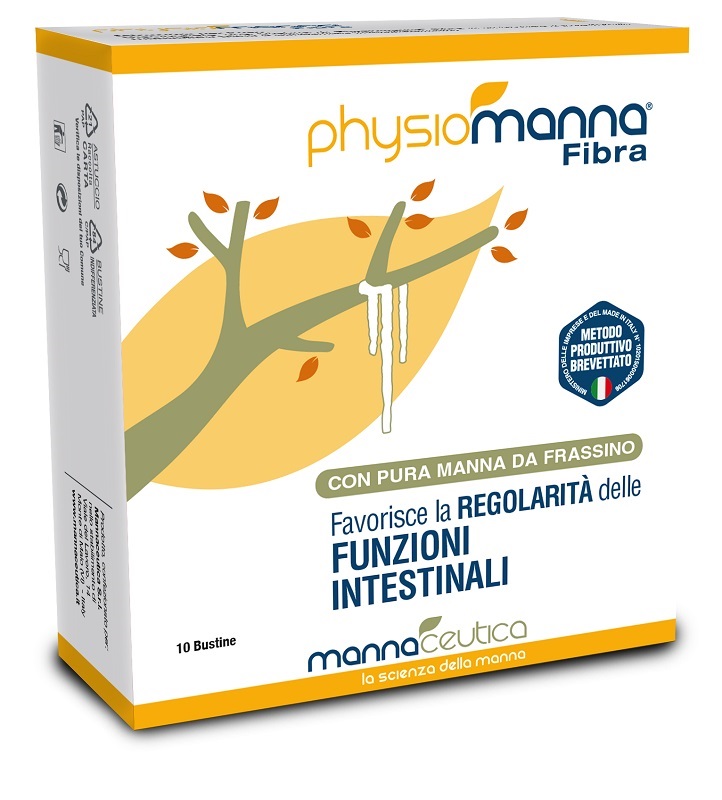 PHYSIOMANNA FIBRA 10 BUSTINE - farmasorriso.com