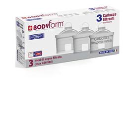 SET 3 CARTUCCE FILTRANTI BODYFORM - farmasorriso.com