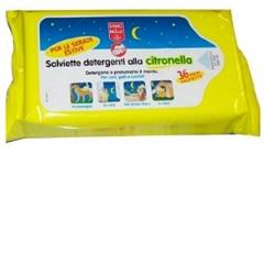 SANO E BELLO SALVIETTE DETERGENTI CITRONELLA 40 PEZZI - farmasorriso.com
