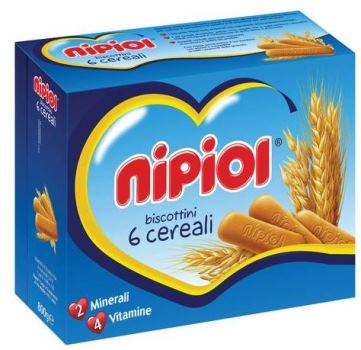 NIPIOL BISCOTTINI 6 CEREALI 800 G - farmasorriso.com