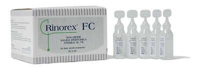RINOREX FC SOLUZIONE SALINA IPERTONICA 7% 30 FIALE 5 ML - farmasorriso.com