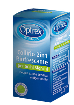 GOCCE OCULARI OPTREX ACTIDROPS 2IN1 RINFRESCANTE OCCHI STANCHI 1 PEZZO - farmasorriso.com