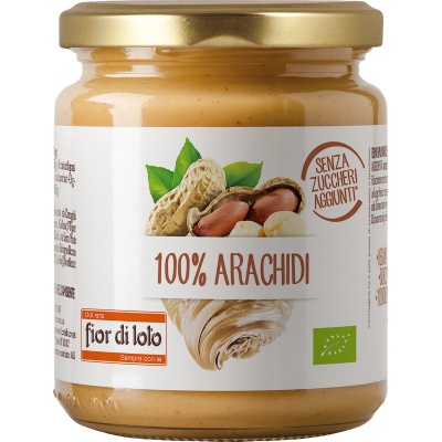 FIOR DI LOTO CREMA 100% DI ARACHIDI TOSTATE - farmasorriso.com