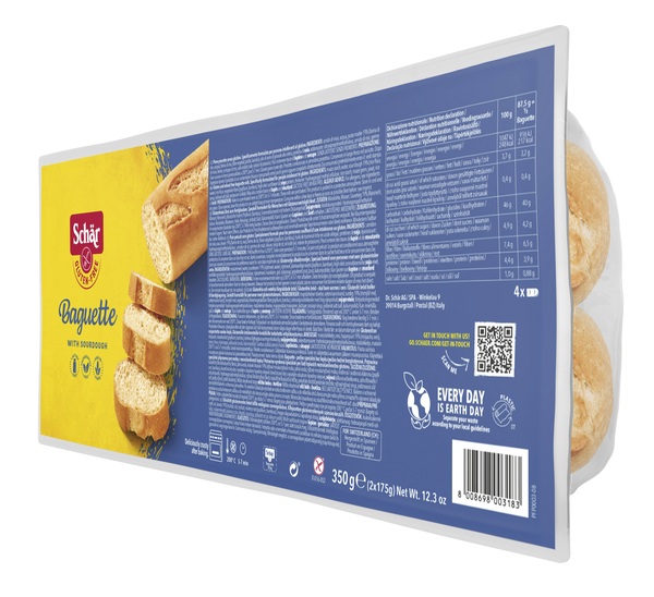 SCHAR BAGUETTE SENZA LATTOSIO 2 X 175 G - farmasorriso.com