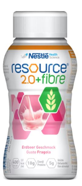 RESOURCE 2,0 + FIBRE FRAGOLA 200 ML - farmasorriso.com
