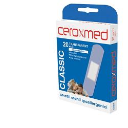 CEROXMED CLASSIC TRASPARENTI 7,2 CM X 1,9 CM 20 CEROTTI MEDI - farmasorriso.com