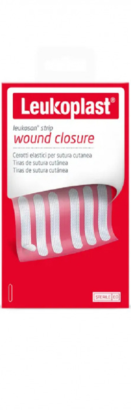 CEROTTO PER SUTURA LEUKOSAN STRIP 6X38MM 2 BUSTE X 6 CEROTTI - farmasorriso.com