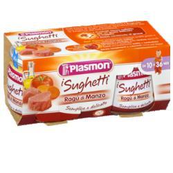PLASMON SUGHETTO RAGU' DI MANZO 80 G X 2 PEZZI - farmasorriso.com