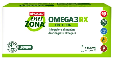 ENERZONA OMEGA 3 RX 5 FLACONI - farmasorriso.com