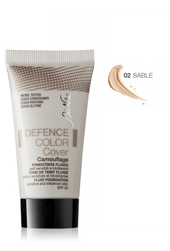 DEFENCE COLOR COVER FONDOTINTA FLUIDO 02 SABLE 30 ML - farmasorriso.com
