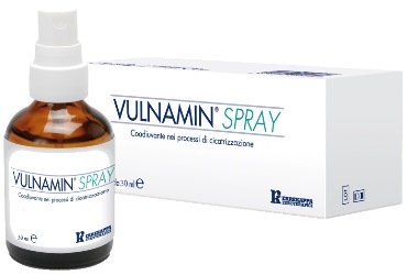 VULNAMIN SPRAY 30ML FLACONE IN VETRO CON EROGATORE A TASTO - farmasorriso.com