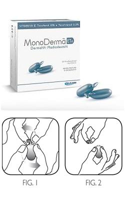 MONODERMA' ET10 VITAMINA E 10% TOCOTRIENOLI 0,3% 20 CAPSULE MONODOSE USO ESTERNO 0,9 ML - farmasorriso.com
