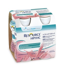 RESOURCE HP/HC FRAGOLA 4 BOTTIGLIE 200 ML - farmasorriso.com