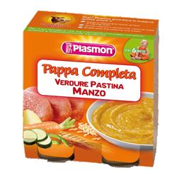 PLASMON OMOGENEIZZATO PAPPE MANZO VERDURA PASTINA 190 G X 2 PEZZI - farmasorriso.com