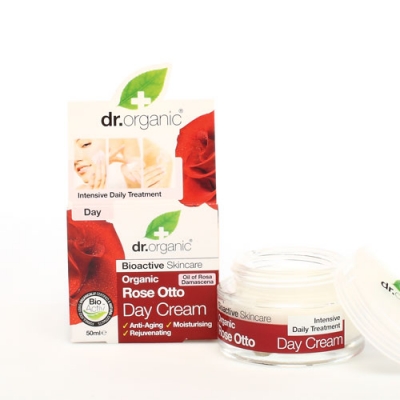 DR ORGANIC ROSE OTTO ROSA DAY CREAM CREMA VISO GIORNO 50 ML - farmasorriso.com
