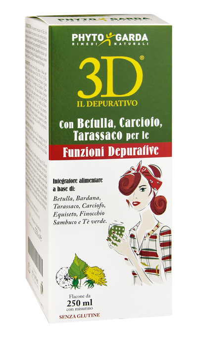 3D IL DEPURATIVO 250 ML - farmasorriso.com