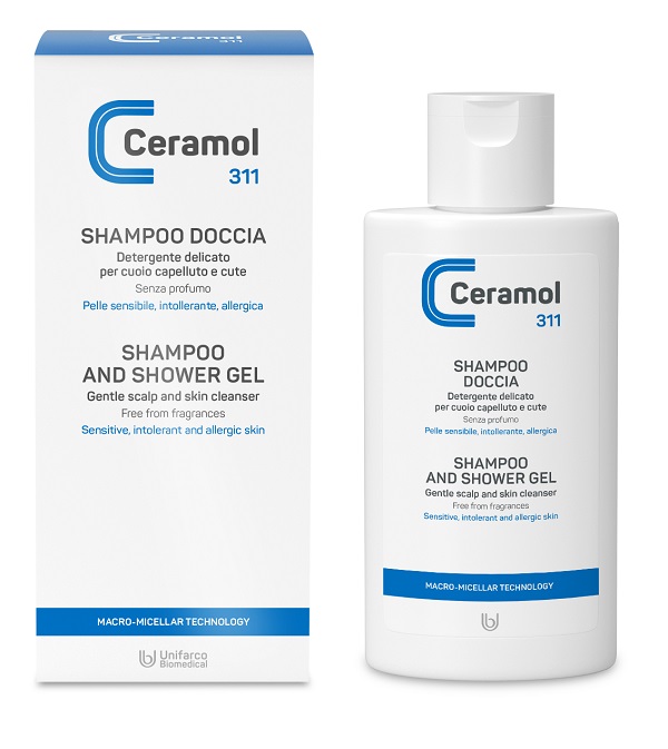 CERAMOL SHAMPOO DOCCIA 200 ML - farmasorriso.com