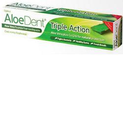 ALOEDENT DENTIFRICIO TRIPLA AZIONE CON ALOE VERA E COENZIMA Q10 100 ML - farmasorriso.com