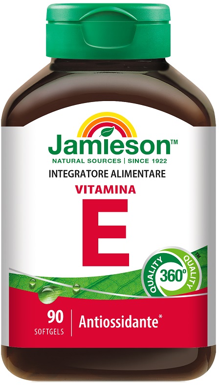 JAMIESON VITAMINA E 90 PERLE - farmasorriso.com