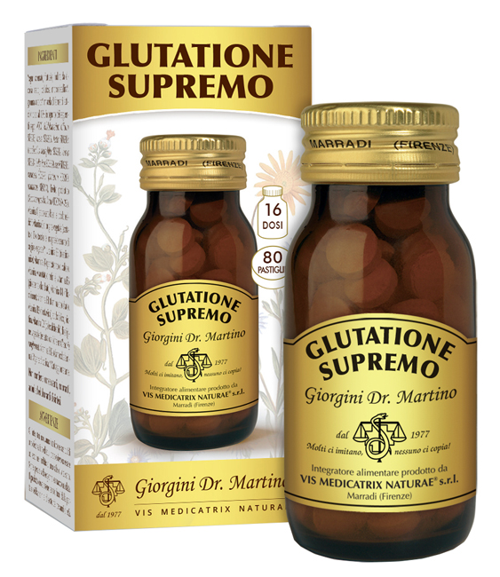 GLUTATIONE SUPREMO 80 PASTIGLIE - farmasorriso.com