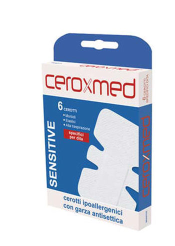 CEROTTO CEROXMED SENSITIVE FLEX SPECIFICO DITA 6 PEZZI - farmasorriso.com