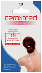 CEROTTO PER SUTURA CEROXMED 3X75 MM 10 PEZZI - farmasorriso.com
