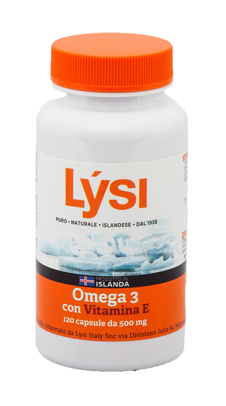 LYSI OMEGA 3 VITAMINA E 120 CAPSULE - farmasorriso.com