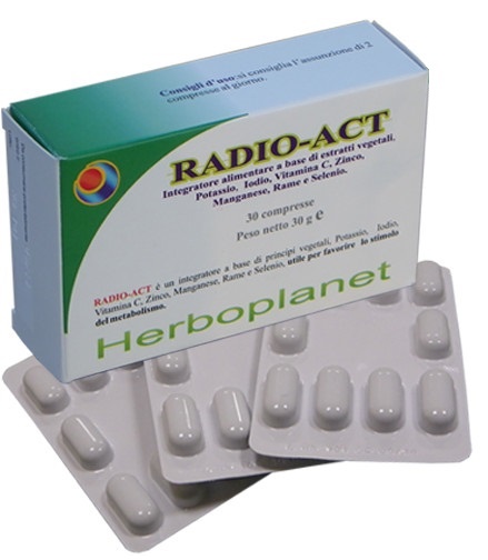 RADIO ACT 30 G 30 COMPRESSE - farmasorriso.com