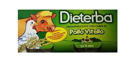 DIETERBA OMOGENEIZZATO VITELLO POLLO 3 PEZZI 80 G - farmasorriso.com