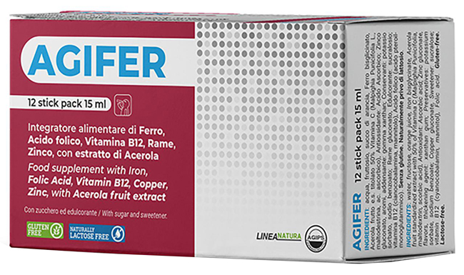 AGIFER 15 STICK 15 ML - farmasorriso.com