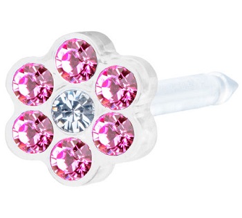 BLOMDAHL FORALOBO MP DAISY 5MM ROSE/CRYSTAL - farmasorriso.com