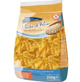 PIACERI MEDITERRANEI PASTA RISO FUSILLI 250 G - farmasorriso.com