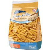 PIACERI MEDITERRANEI PASTA RISO PENNE RIGATE 250 G - farmasorriso.com