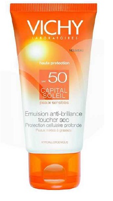 IDEAL SOLEIL VISO DRY TOUCH SPF50 50 ML - farmasorriso.com