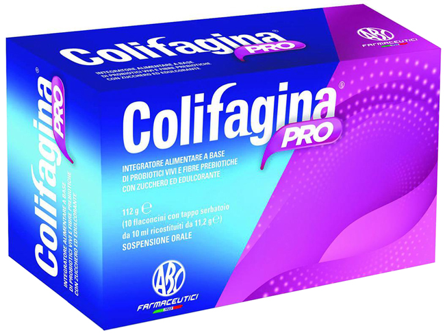 COLIFAGINA PRO 10 FLACONCINI TAPPO SERBATOIO - farmasorriso.com