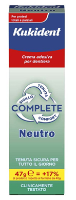 KUKIDENT NEUTRO CREMA ADESIVA DENTIERE 47 G - farmasorriso.com