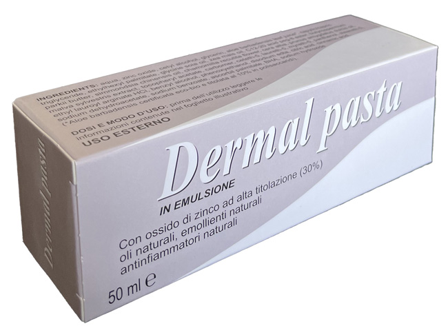 DERMAL PASTA EMULSIONE CON OSSIDO DI ZINCO 30% 50 ML - farmasorriso.com