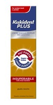 KUKIDENT DOPPIA AZIONE ADESIVO PROTESI DENTARIA 40 G - farmasorriso.com