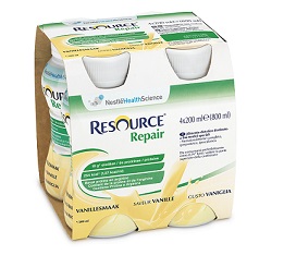 RESOURCE REPAIR VANIGLIA 4 BOTTIGLIE 200 ML - farmasorriso.com