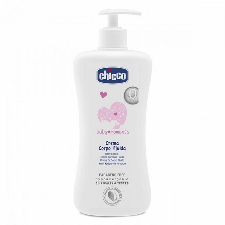 CHICCO COSMETICI BABY MOMENTS CREMA CORPO 500 ML - farmasorriso.com