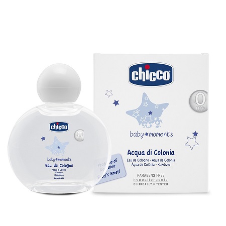 CHICCO COSMETICI BABY MOMENTS ACQUA PROFUMATA 100 ML - farmasorriso.com