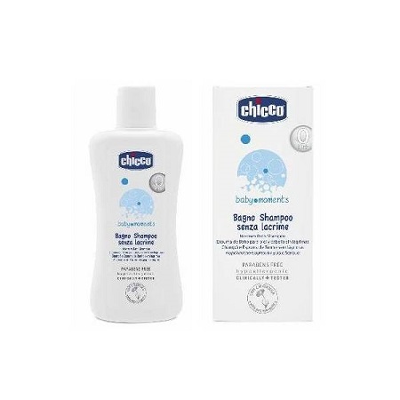 CHICCO COSMETICI BABY MOMENTS BAGNOSHAMPOO 200 ML - farmasorriso.com