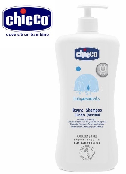 CHICCO COSMETICI BABY MOMENTS BAGNOSHAMPOO 750 ML - farmasorriso.com