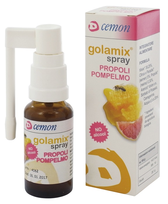 GOLAMIX SPRAY - PROPOLI POMPELMO 20 ML - farmasorriso.com