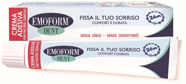 EMOFORM DENT CREMA ADESIVA PER PROTESI DENTALE 45 G - farmasorriso.com